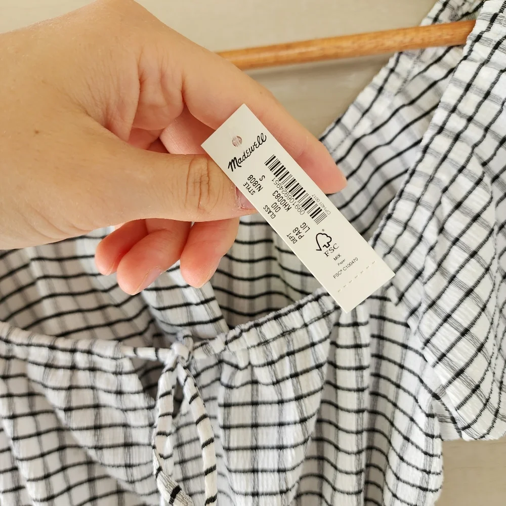 Madewell square neckline